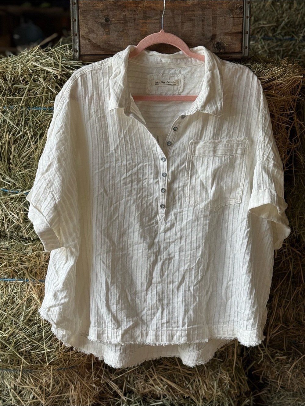 Free People The Ava Oversized Top